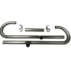 Układ wydechowy kolana tłumiki Ural M-61/ M-62 Ural-650 cc rybki  SUROWY